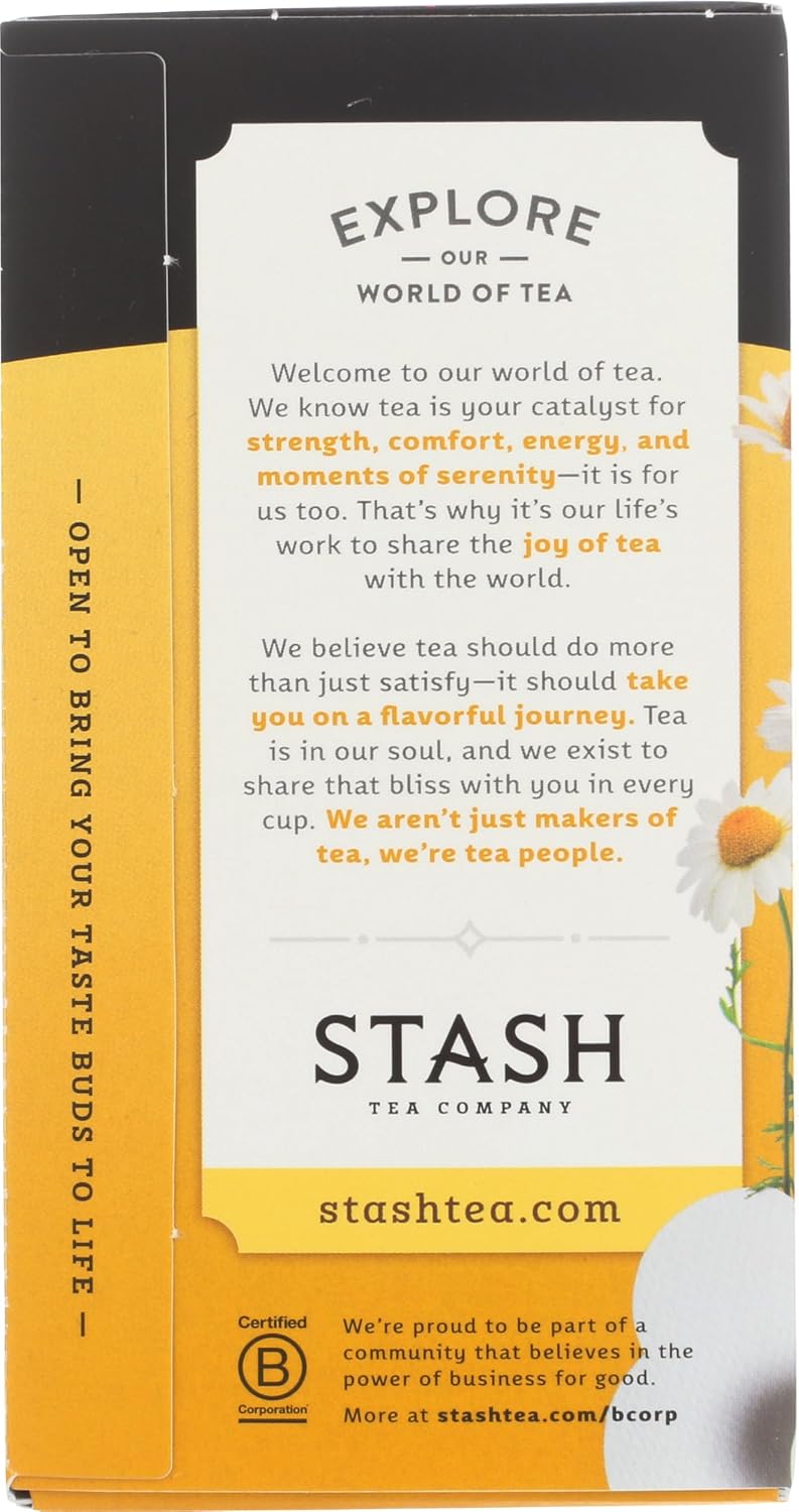 Stash Chamomile Herbal Tea - Caffeine Free - Image 5